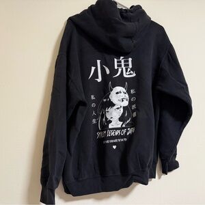 Kimoji Style Street Legends Black Hoodie